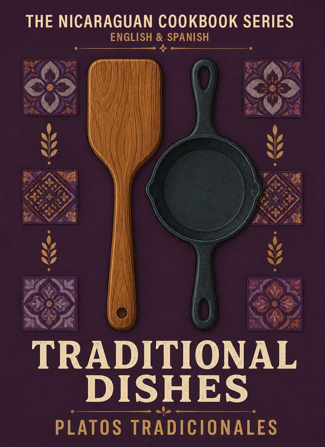 Traditional cookbook cover